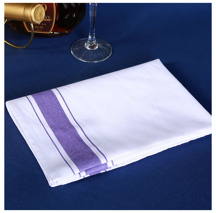 Libosa Pure Cotton Napkin Wiping Towel for Window Cleaning and Red Wine Glass Absorbent