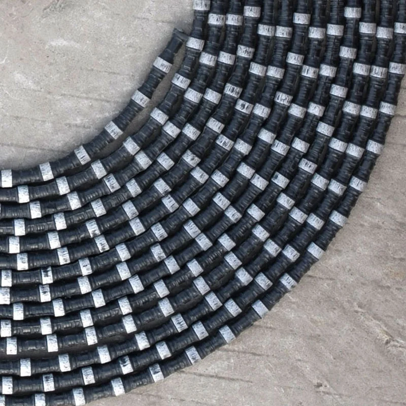 8.8 mm fast cutting rope quarry diamond wire saw for cutting qaurry