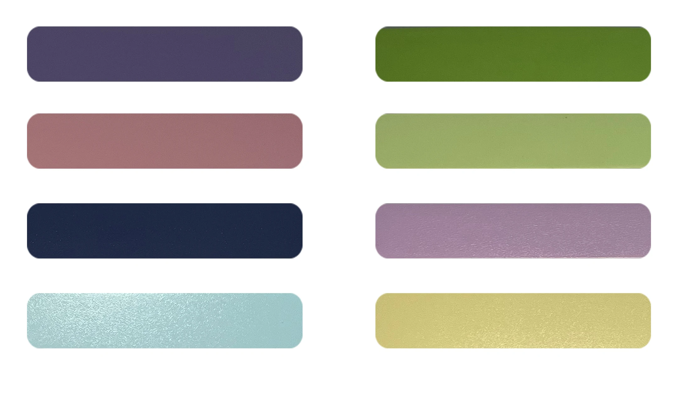 High gloss MDF PVC edge banding customized color plastic strips for furniture