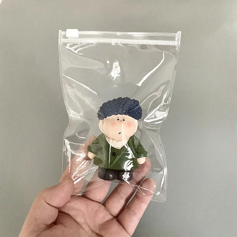 Custom Logo Printing PVC Plastic Transparent Swimwear Clothing Zipper Packaging Pouch Bag