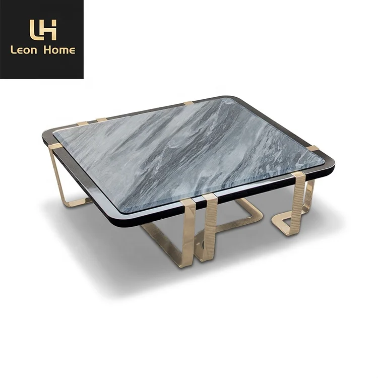 Wholesale price modern living room Italian style luxury gray 3 seater leather sofa set