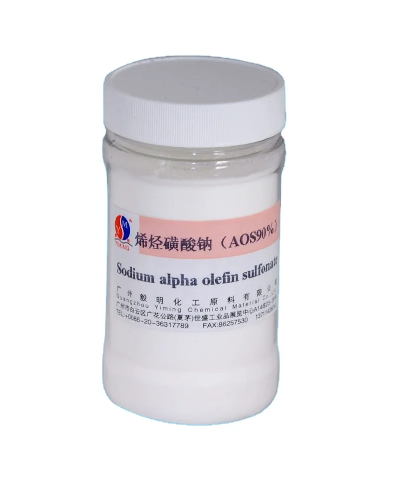 Cosmetic grade Sodium Alpha Olefin Sulfonate for making washing powder