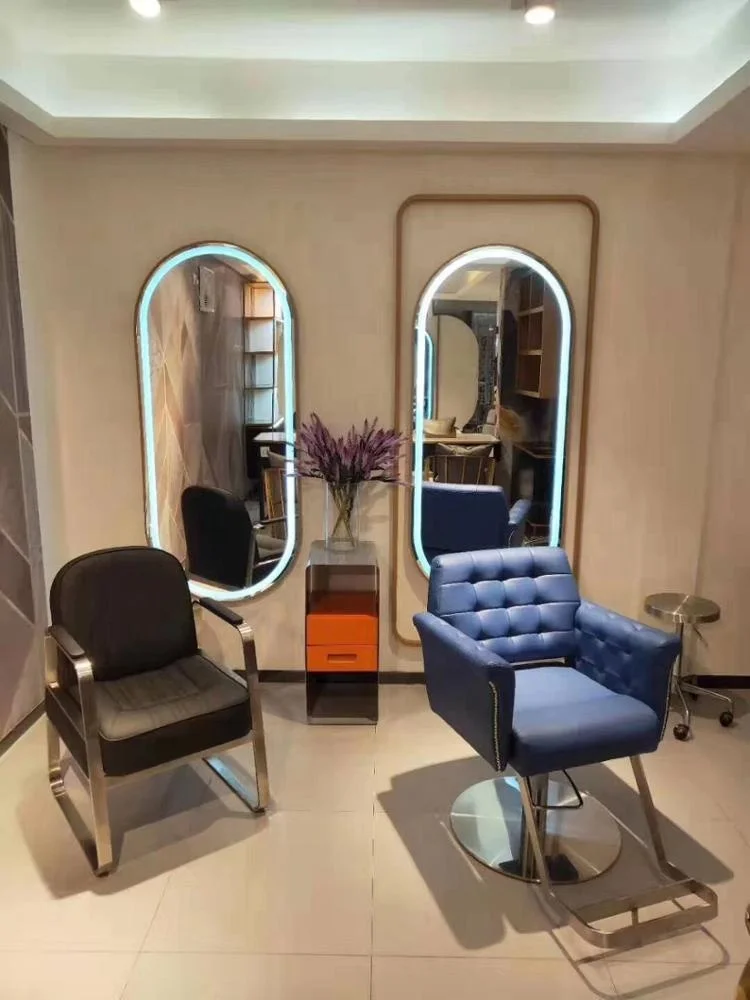 Accent deco beauty salon wall mirrors hair salon mirrors designs barber mirror