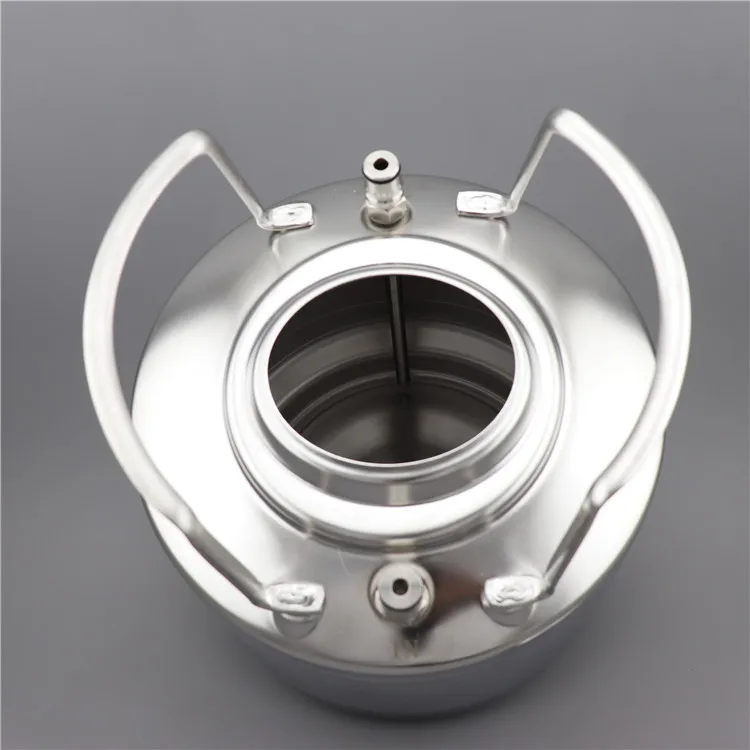 6L New Stainless steel Ball Lock Cornelius Style Beer OB Keg With Draft Beer Tap and Co2 Regulator Homebrew Set