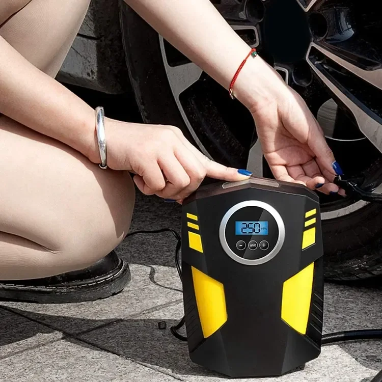 compressor car portable electric air pump bomba de aire para carro portatil portable air pump
