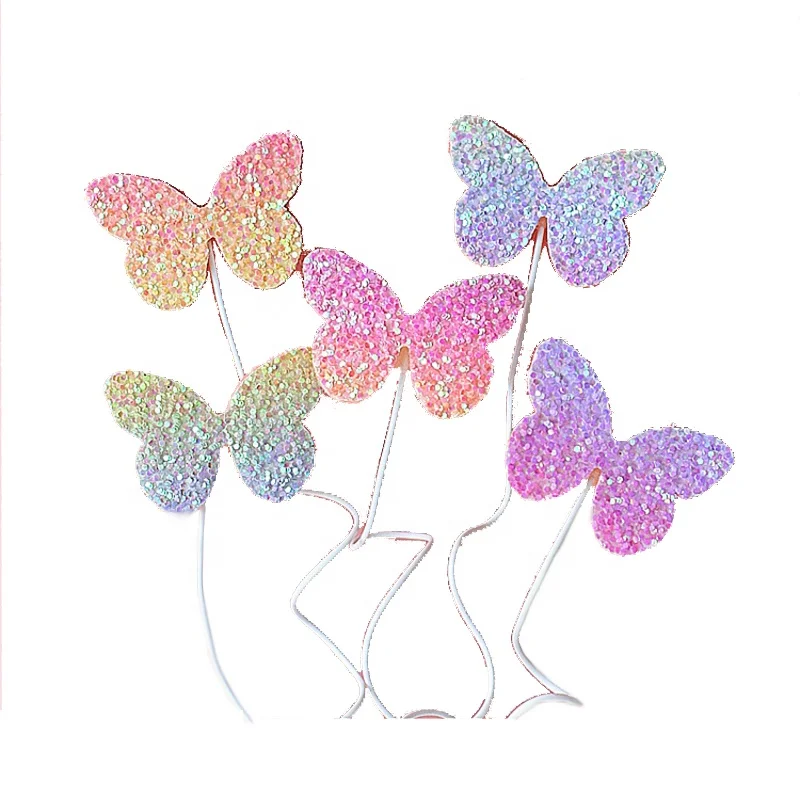 Birthday Toppers 3D Butterfly Acryl Acrylic Butterfly Cake Topper For Birthday Cake Decoration
