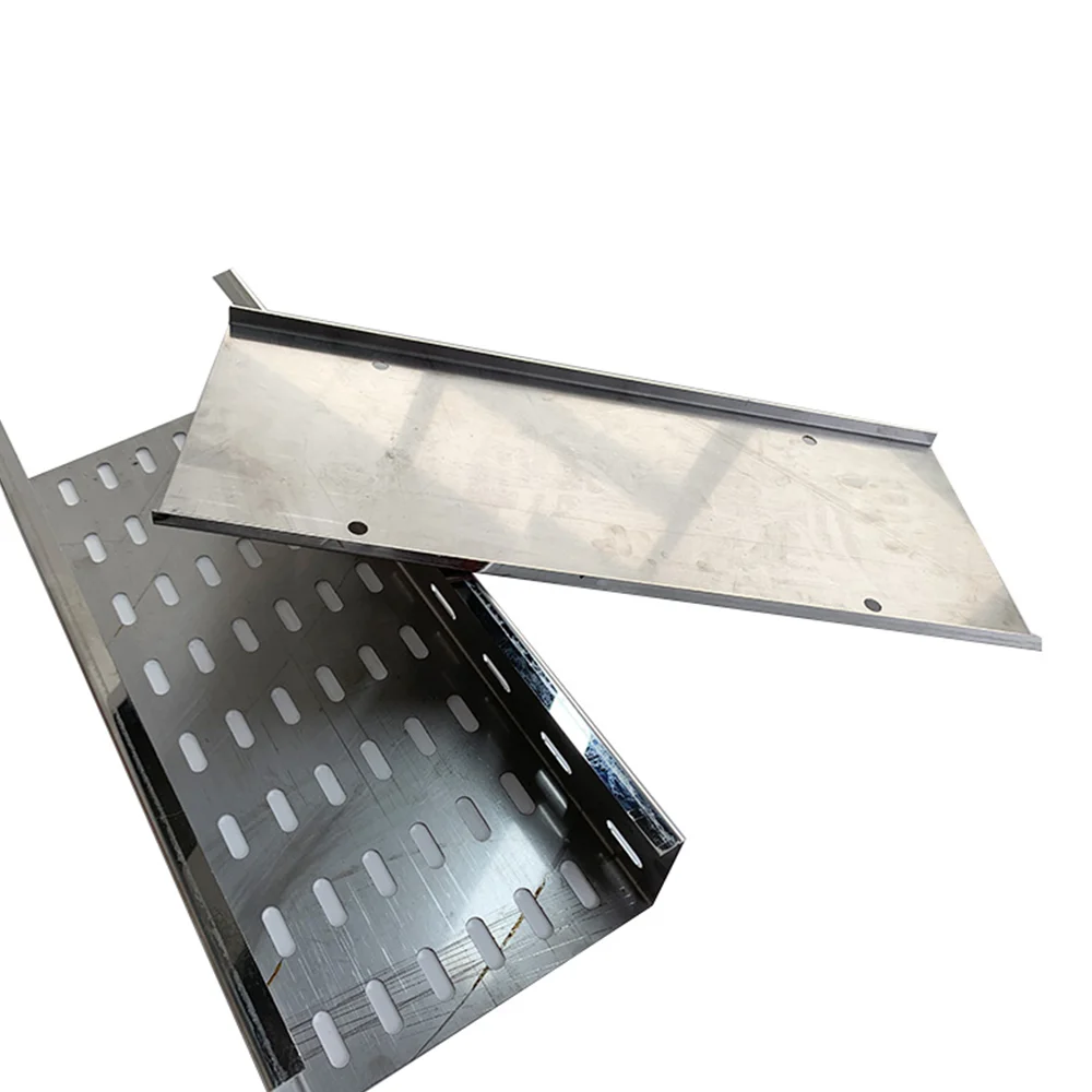 Advanced Equipment Full Size Custom Trough Perforated Stainless Steel Trunking Cable Tray