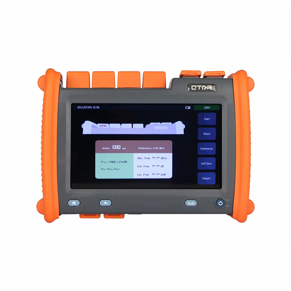 FCST080614 850/1300/1310/1550 Wavelength 26/28/37/35dB SM MM OTDR With SC FC ST Connector For Palm OTDR