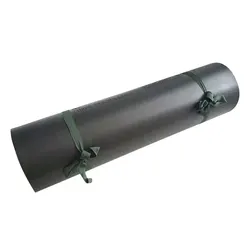 Hight Density IXPE Closed Foam Khaki Military Sleeping Pad Two Straps Gold Eyelet Hanging Ring Portable Outdoor Camp Mat