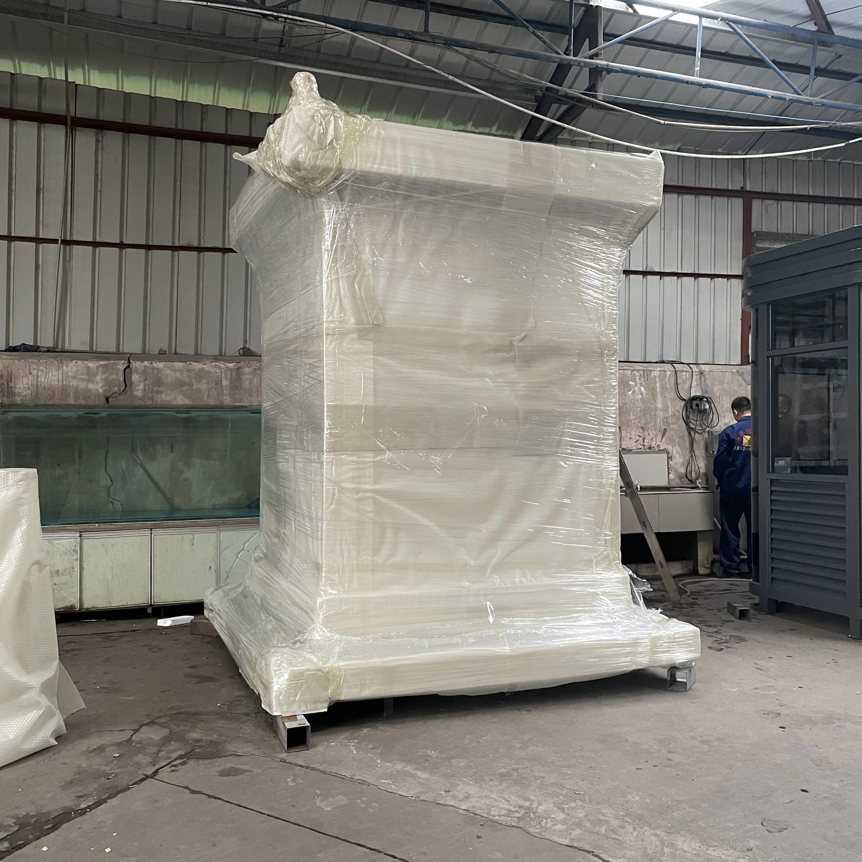 security guard booth high speed parking lot and barrier gate sentry box booth room parking security