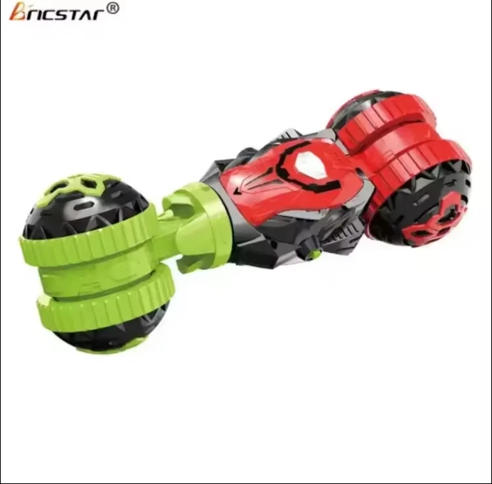 Bricstar wholesale special modelling high speed cyclone rc 360 degree stunt car toys for kids
