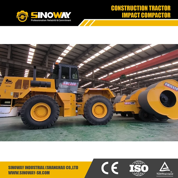 Heavy Equipment Double Drum Roller Triangular Impact Compacting Roller for sale in USA