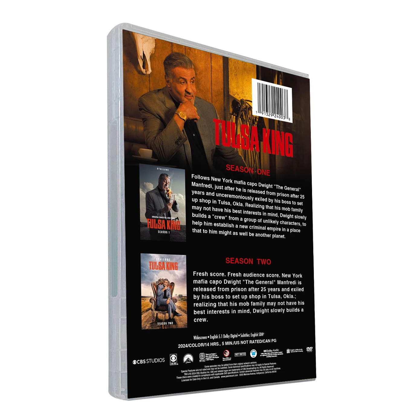 DVD-боксированные наборы фильмов телешоу от производителя поставка с завода Season1-2 Tulsa King 6 дисков оптовая продажа фабрики бесплатная доставка