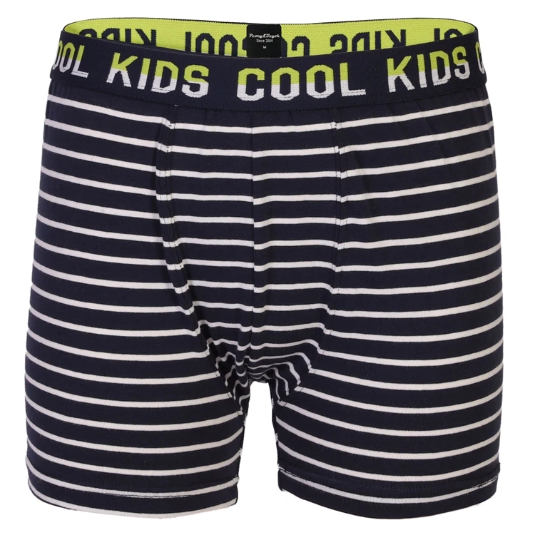 Premium elastic breathable fabric boxer teen boys wearing cotton underwear