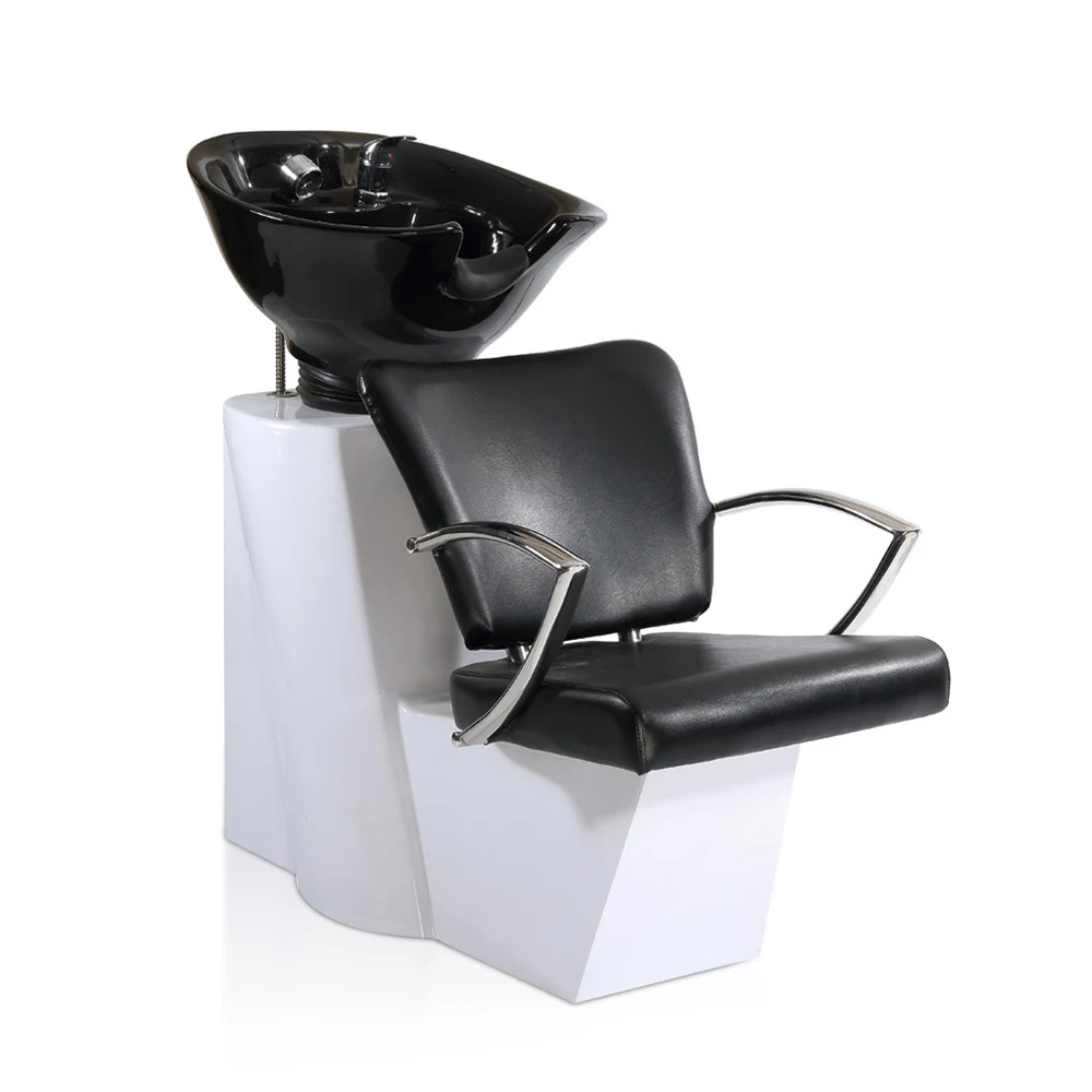 Back Wash Unit / Washing Units with Light Hairdresser 10 / Back Wash Chair Unit Salon Furniture Barber Chair Washing Hair 200kgs