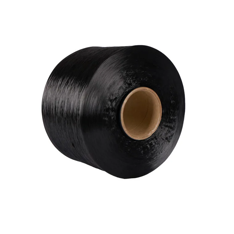 900D PP Multifilament Yarn for Thread Cheap Price Factory Black Color Virgin PP Yarn
