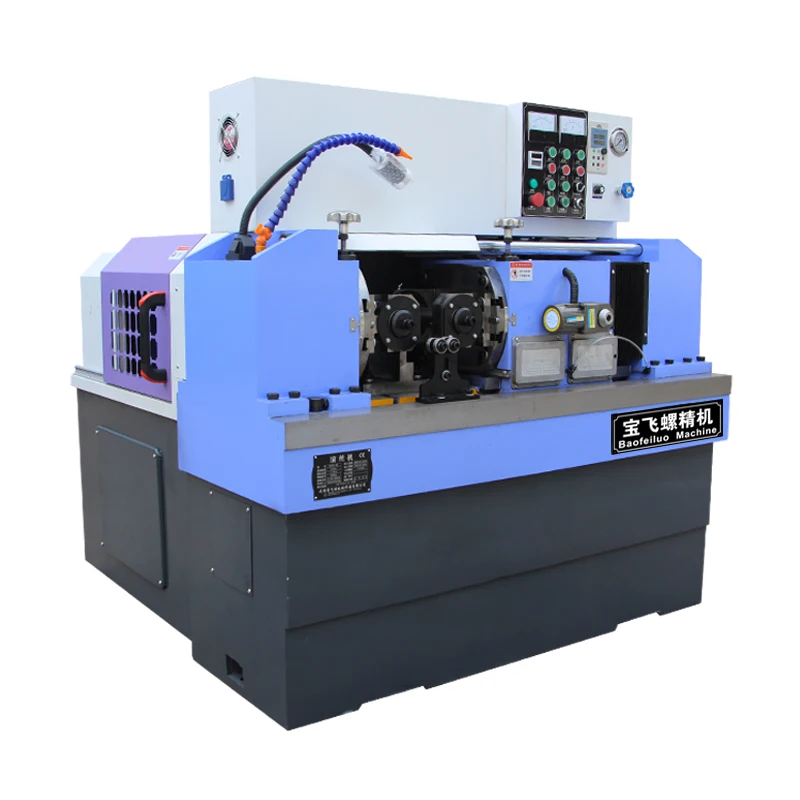 2-axis flat die Thread Rolling Machine With Automatic