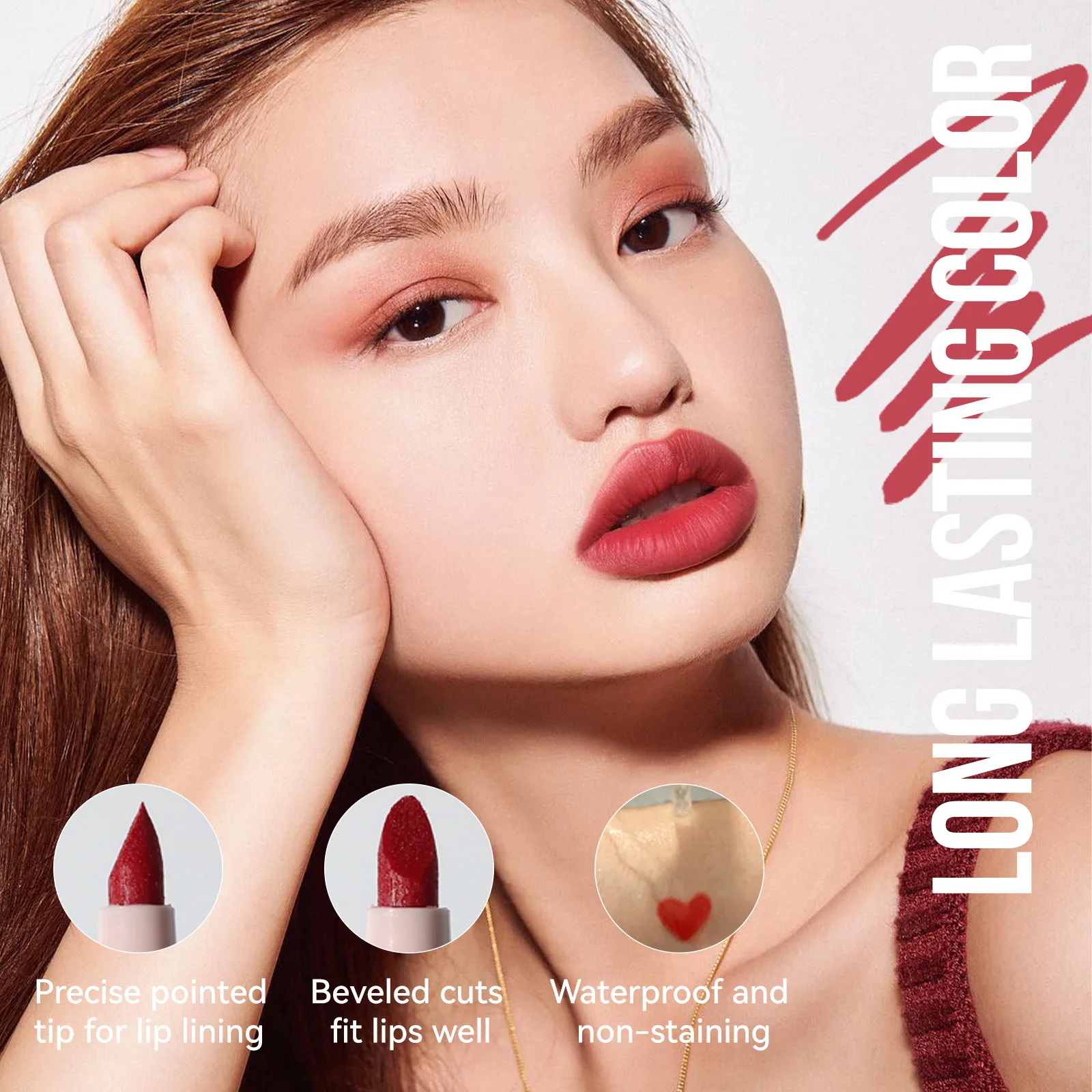 long lasting wholesale lip gloss cosmetic vendor lipstick private label lip tint marker waterproof lipliner matte lip marker