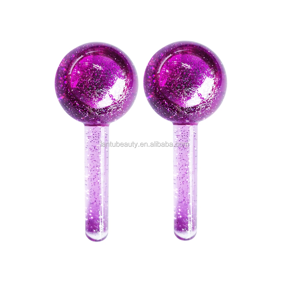 wholesale beauty products reusable ice roller for personal skin care facial massage cooling face cool ice globes