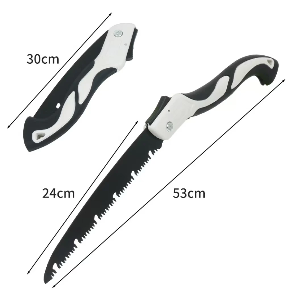 Rust-Proof Hand-Pulled Carbon Steel Hacksaw Effort-Saving Hand- Held Bi-Metal Saw with Aluminium Frame for Construction