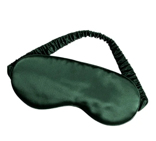 Luxury Pure Colors 19mm 100% Silk Sleeping Eye Mask  2020 Hot-sale Mulberry Silk Eye Mask Instgram