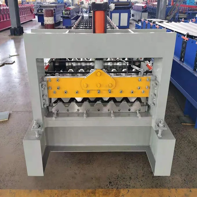 Building Material Aluminum Roof corrugated Tile Roll Forming Machine Hot Sale