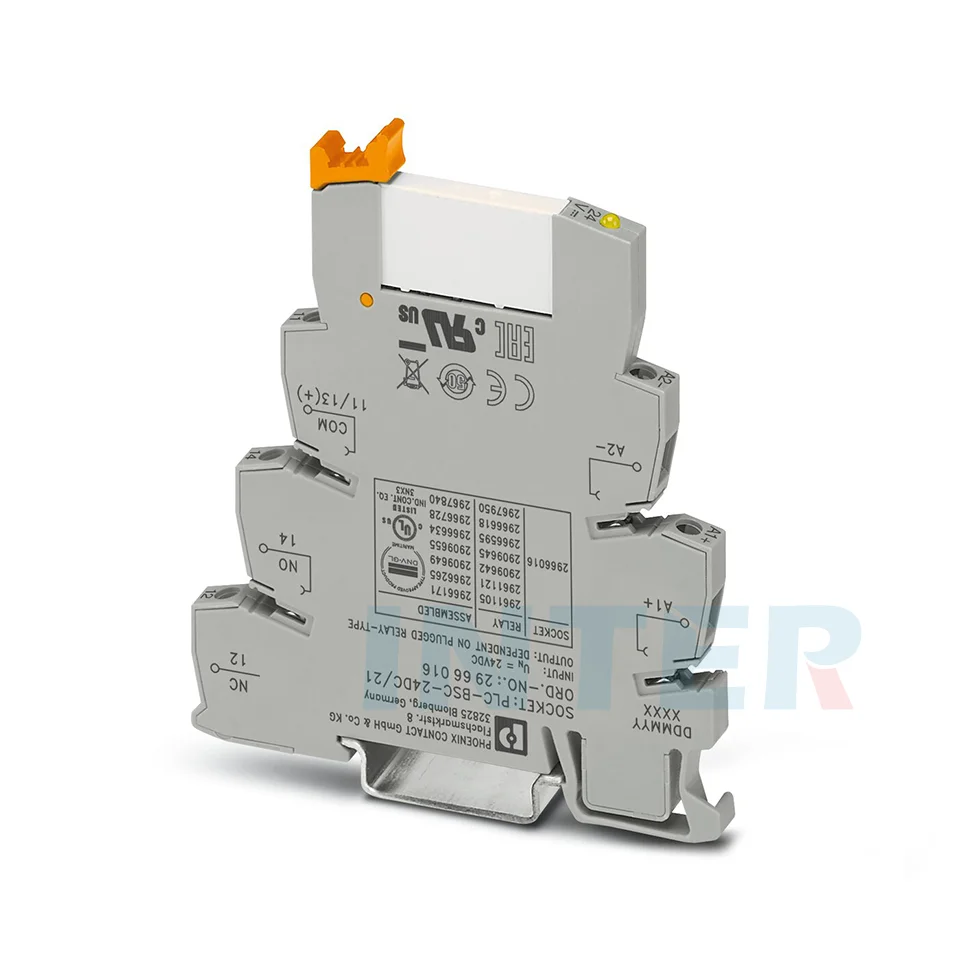 buy 2966171 PLC-RSC- 24DC/21 Phoenix Contact Solid State Relay din rail mount relay 24v relay