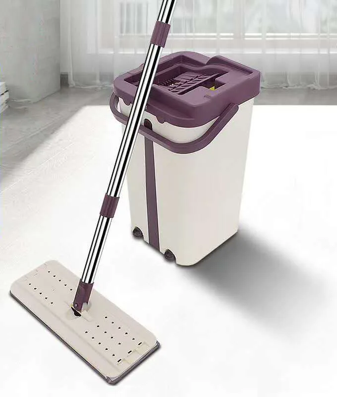 Factory Price Household Eco Adjustable Stick Mop 360 Rotating Spray Floor Cleaning Mop And Bucket Set