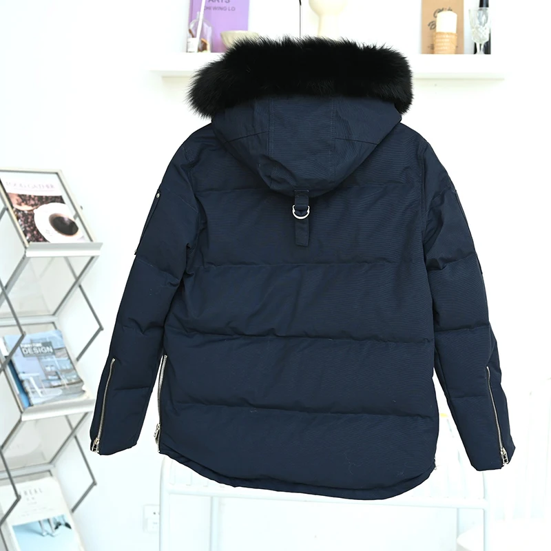High Quality Waterproof Down Jacket Men Winter Thick Velvet Windproof Coat Down Jacket