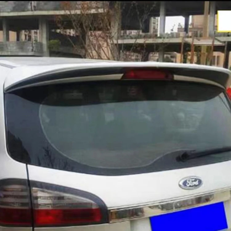 Mingao factory Factory direct hot sale new carbon fiber double-layer rear spoiler for Ford max spoiler