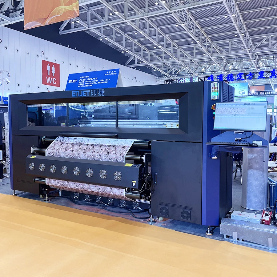 1.9m/2.3m/2.6m/3.2m 4 i3200 Polyester Fabric Textile Industrial Sublimation Printer Machine for T-shirt Polyester Textile