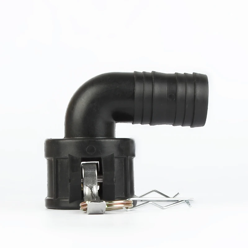  CT Coupling 1000L IBC Tank Adapter Valve Polypropylene Female Camlock 90 Degree Elbow 40 11/2' 80