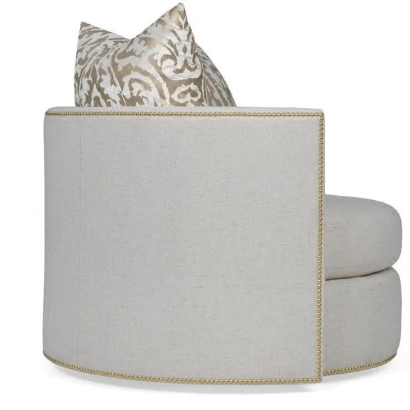 2024 hot sale leisure living room furniture sofa single solid wood velvet family hotel leisure chair living room bedroom