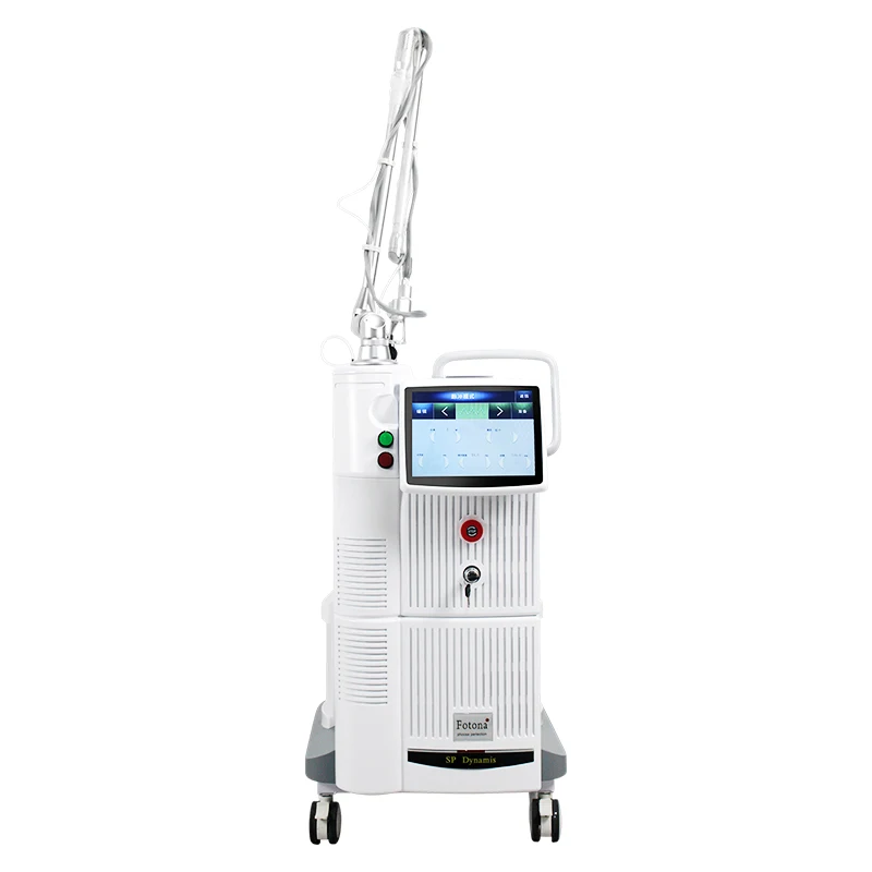 2024 korean fractional co2 laser machine metal tube skin resurfacing laser co2 fraccionado scar removal beauty instrument