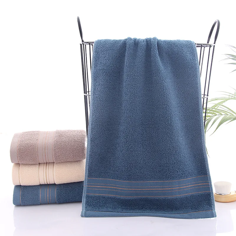 Plain cotton towel manufacturers wholesale increase thickened household cotton towel daily gift embroidery logo