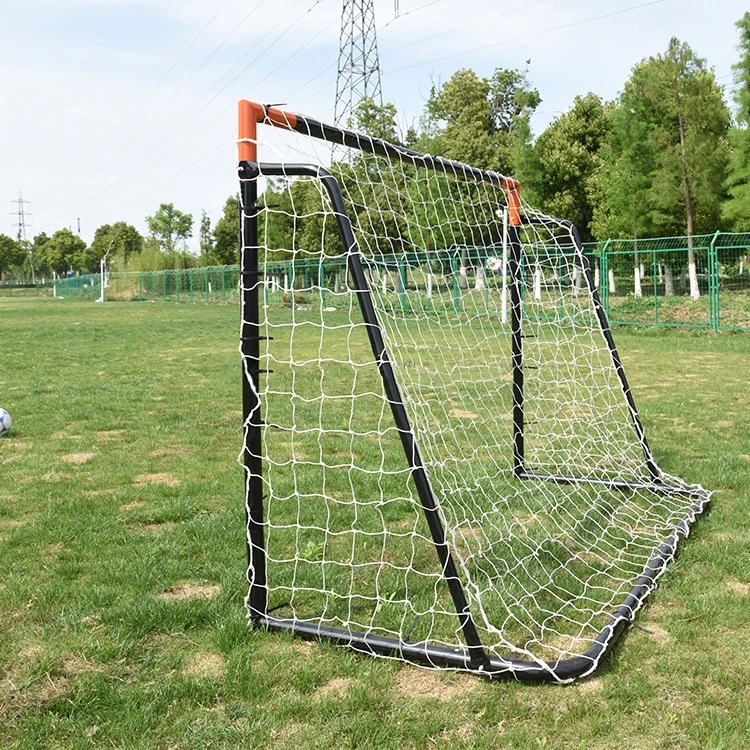 300x200x120cm Customize Full Size Target Portable Soccer Goal Steel For Sale