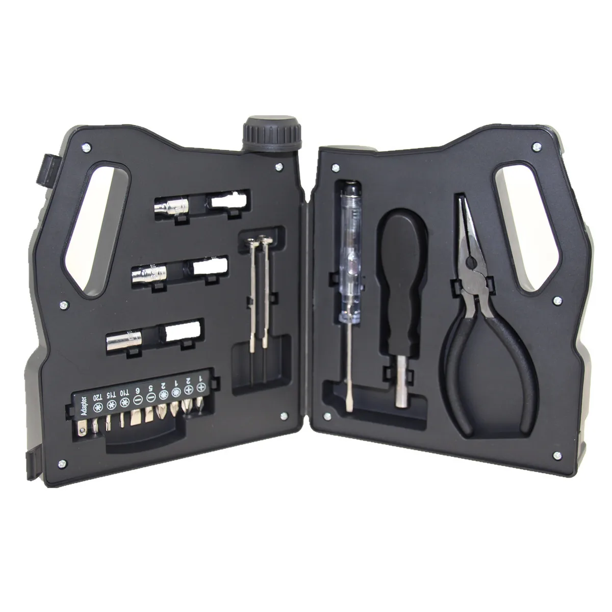 KAFUWELL H24520A Factory Multi 21pcs Oil Pot Shaped Hand Tool Kit For Promotion Gift,Multi Functional Combined Tool Set Box