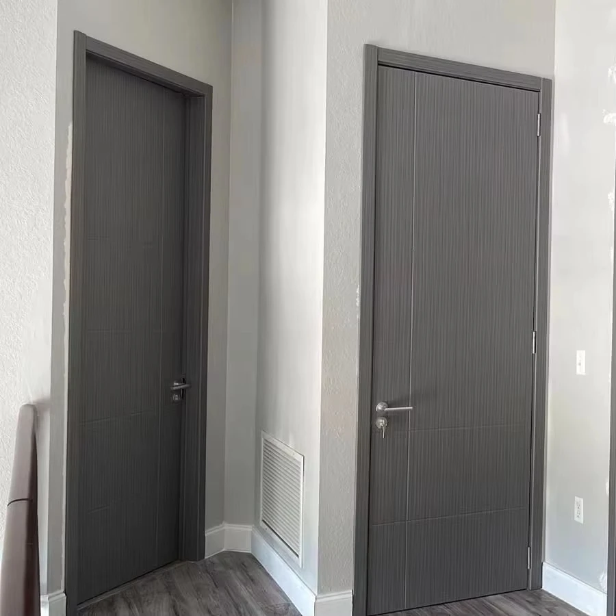 Shanghai TOMA-Modern Design Wooden Door  with Plastic/PVC Frame Interior Bedroom Doors