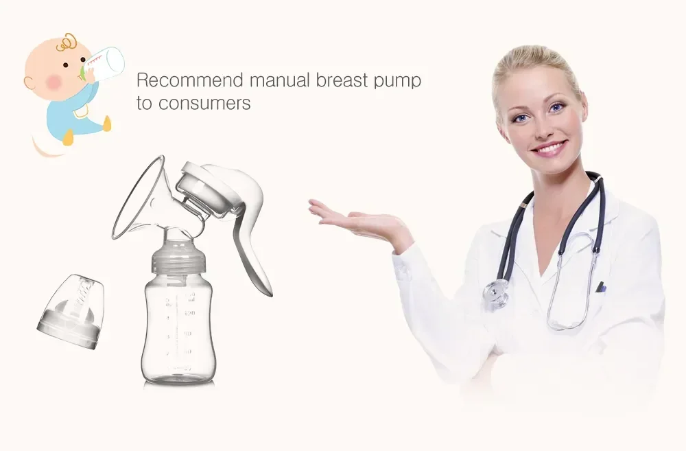 wholesale Breastmilk Savers Milk Collectors Portable Manual Breast Pump For Breastfeeding Moms