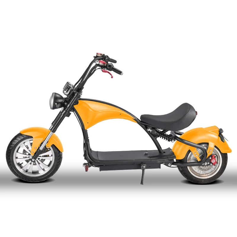 Factory Direct 2000W 12inch Fat Tire City coco M1p Chopper Motorcycle Style Electric Moped Citycoco Scooter for Adults