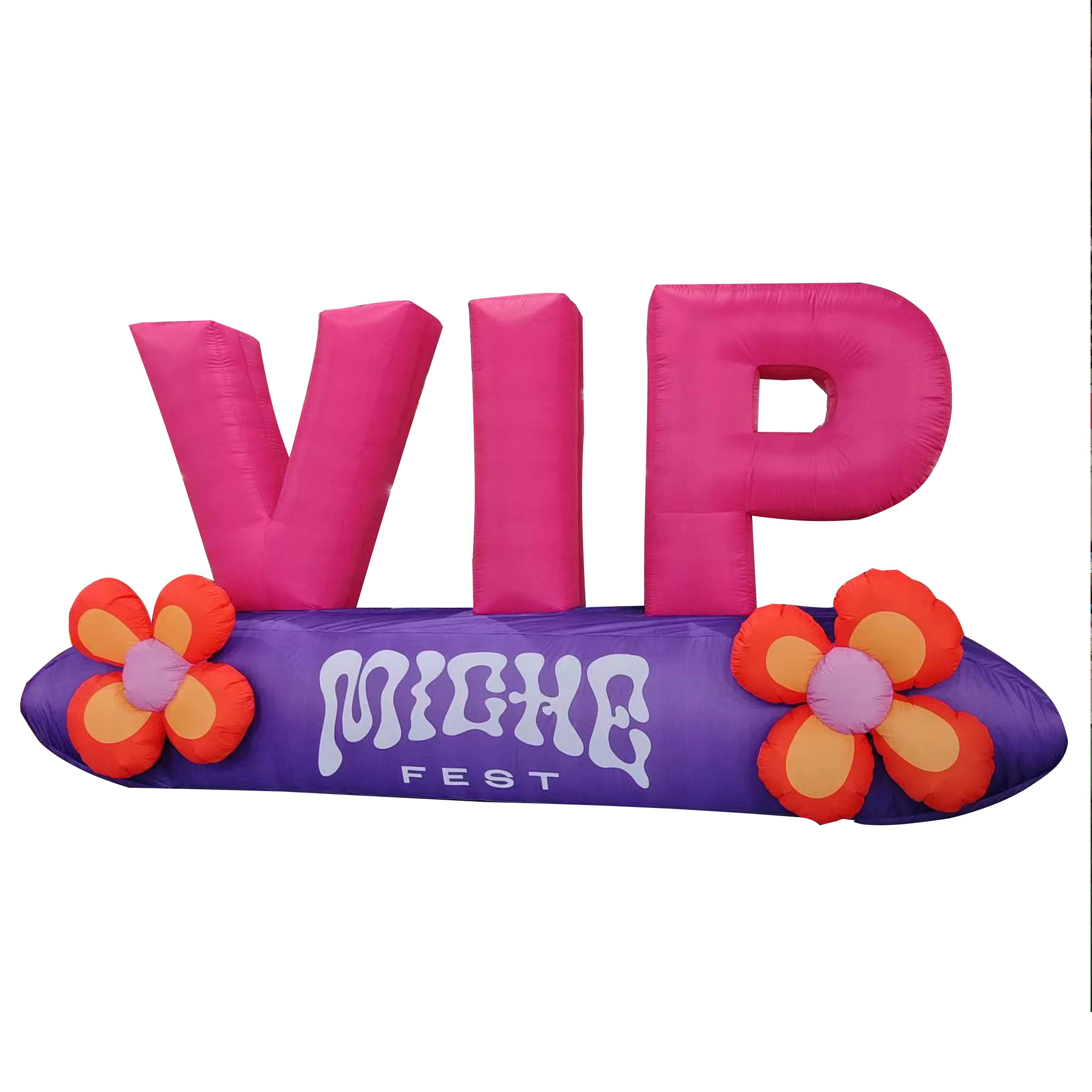Customized giant inflatable letters for advertising inflatable letters balloon with led light