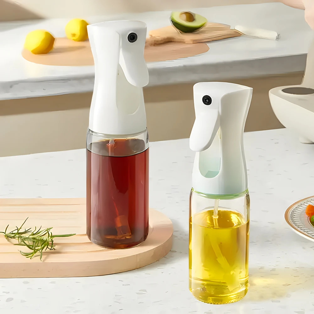 220ml plastic olive oil spray bottle Oil Sprayer Dispenser for kitchen cooking barbecue grill