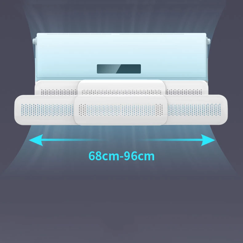 Home air conditioner parts adjustable wind deflectors accessories