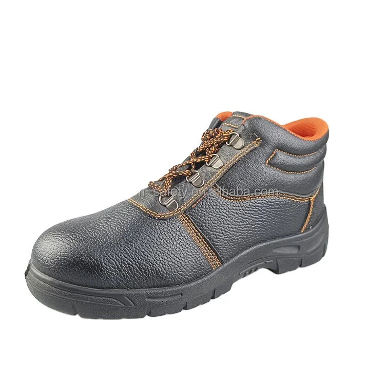 Chinese Factory Low Price Iron Toe Cap Safety Shoes Industrial Work Shoes For UAE Whole Sale for Dubai