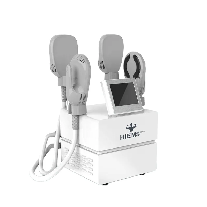 Обновленная версия HIEMT 10 Tesla Portable EMS Body Sculpting 4 ручки сжигание жира Pro Машина для стимуляции
