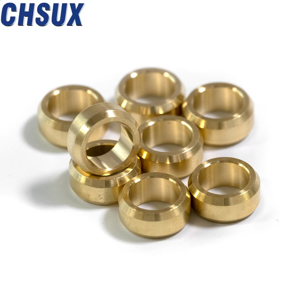 Factory Direct sales brass copper sleeve casting copper flange wear-resistant copper sleeve