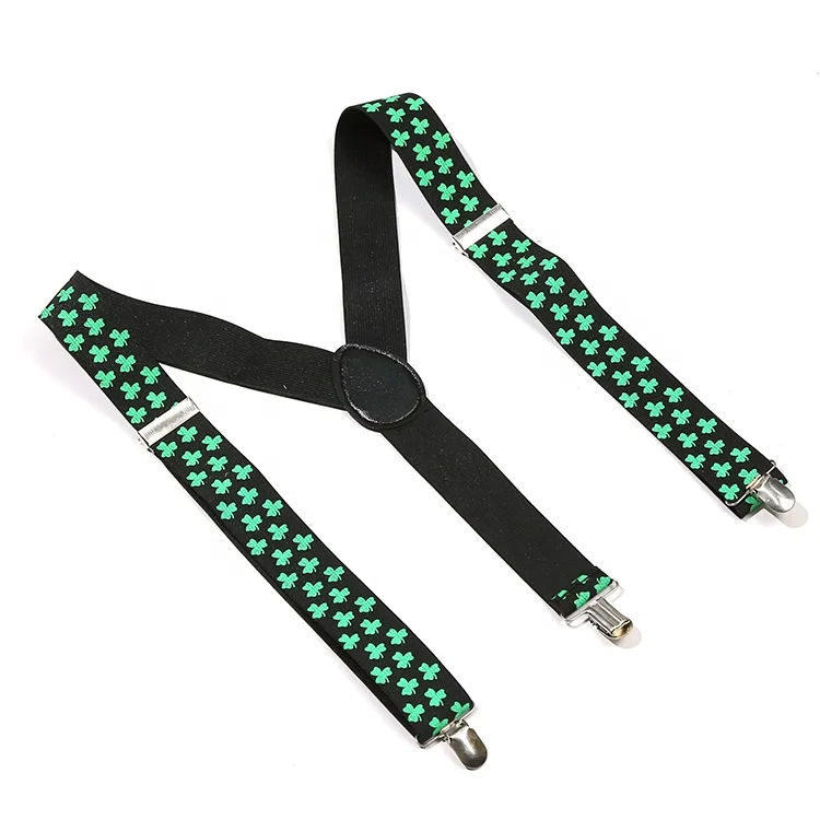 Y shape back strap elastic belt decorative gift belt with printed laser design new suspenders for pants tapes brace  adjustable