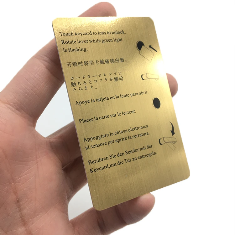 Manufacturer Smart Card Chip Customized 13.56Mhz DES EV1 Access Control PVC RFID Card