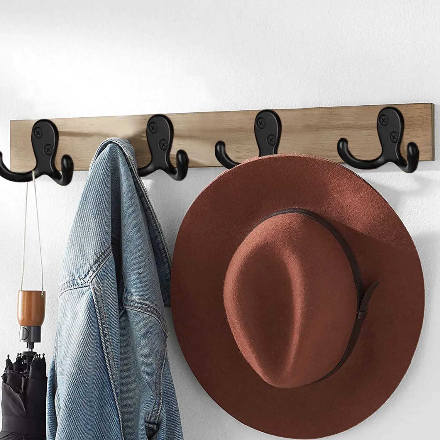 Hot selling solid Brass coat hook and hook hanger