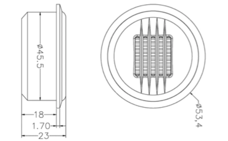 top End Audio lauder speaker ribbon  Tweeter Air Motion Transformer Tweeters AMT DIY Box Speaker PA Tweeter PC Speaker  AMT40-07